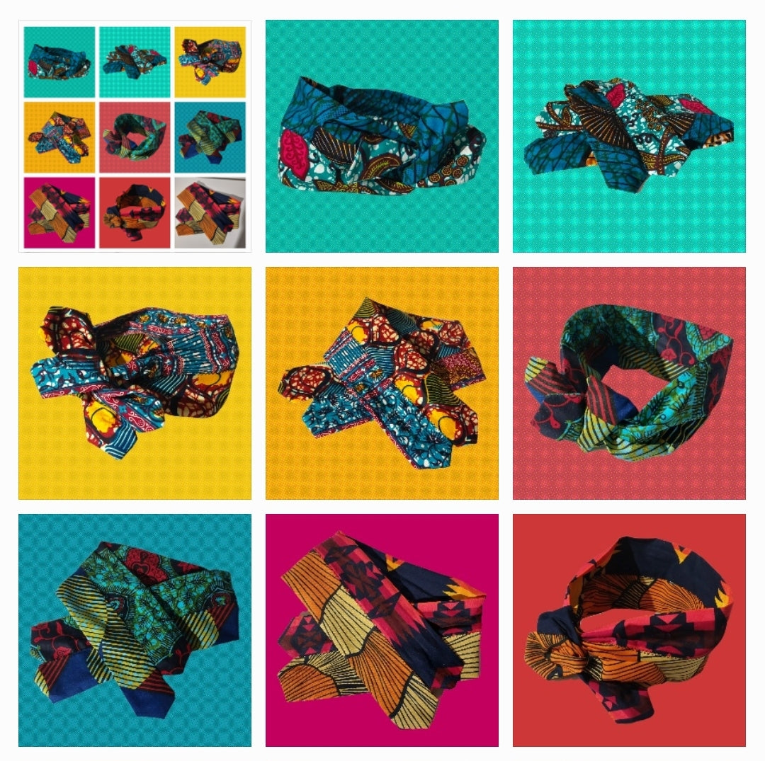 Double Wired Headband Wrap
