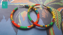 Load image into Gallery viewer, 6&quot; hoop earrings