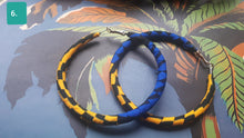 Load image into Gallery viewer, 6&quot; hoop earrings