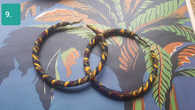 Load image into Gallery viewer, 6&quot; hoop earrings