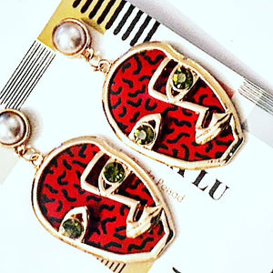 Face Earrings